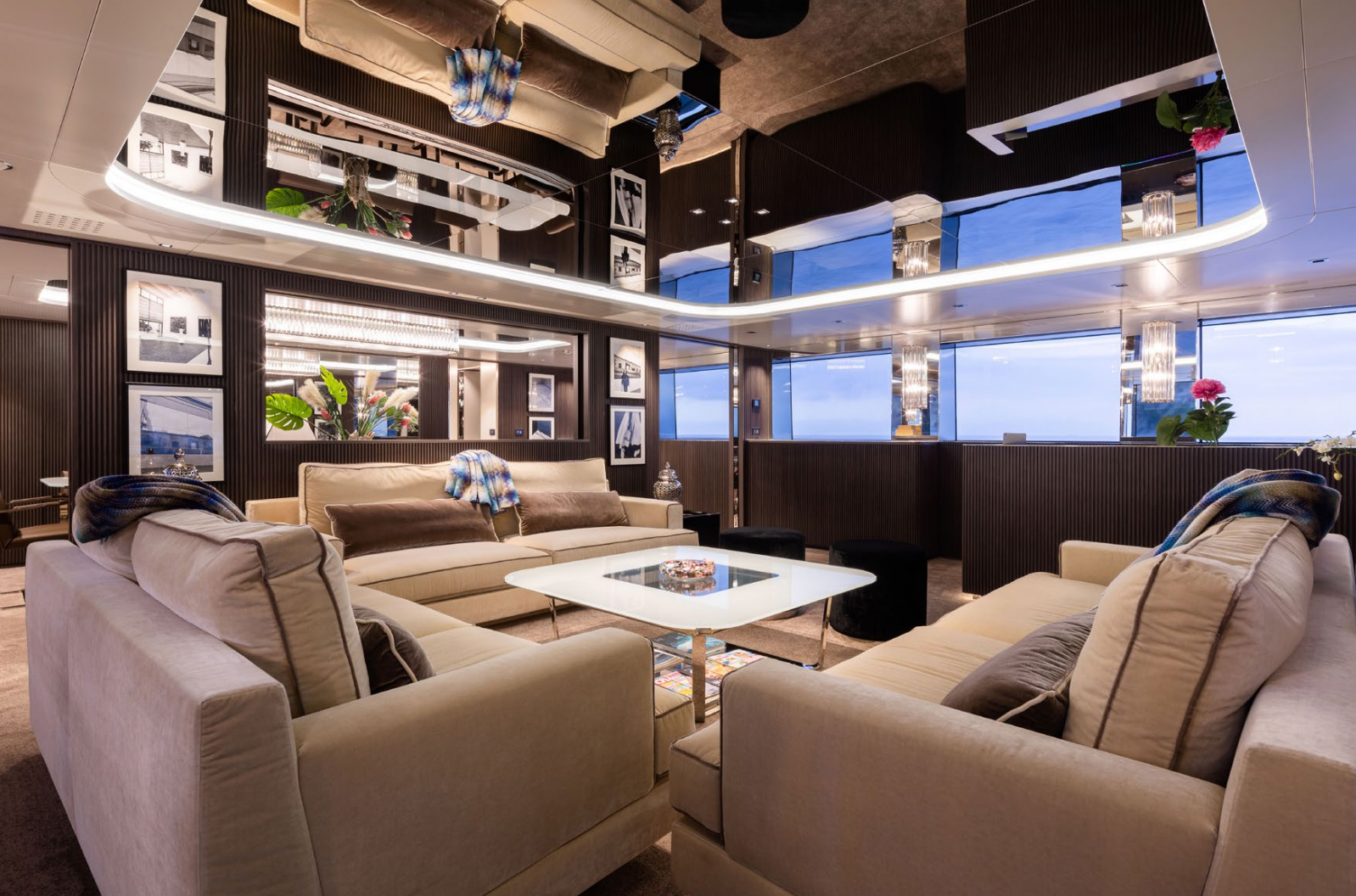 cloud atlas Mega yacht charter Cannes 