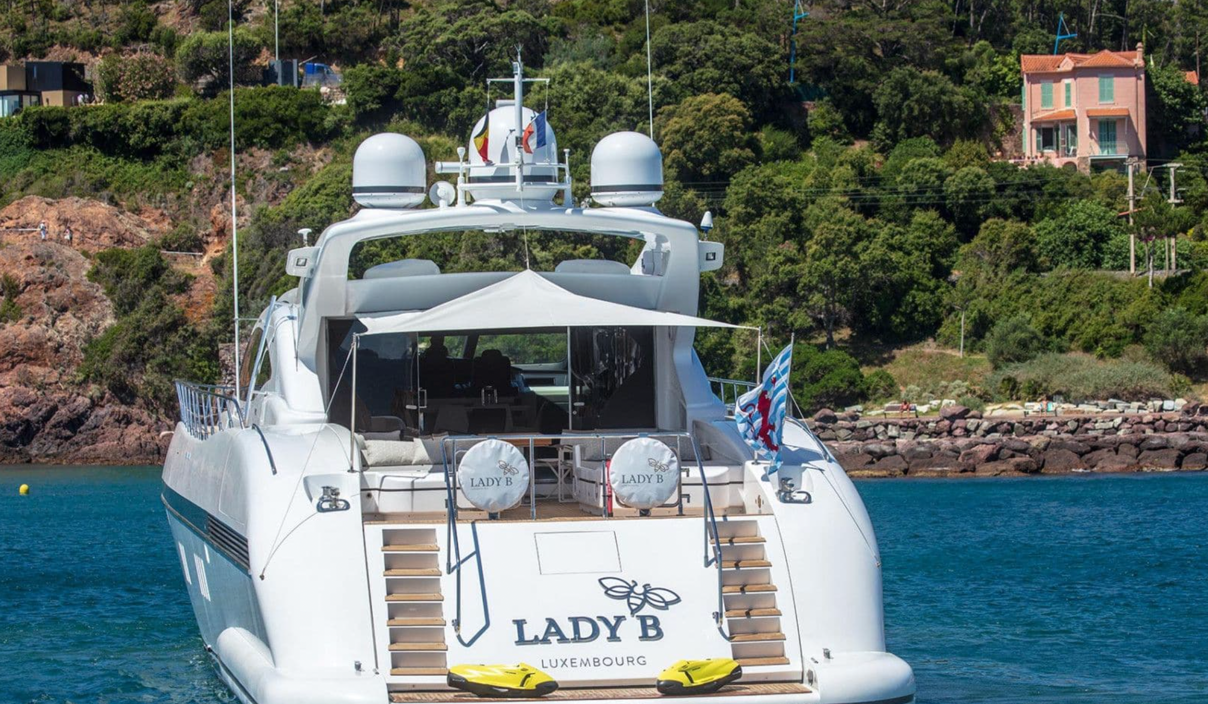 LADY B Mega Yacht Rental Cannes France