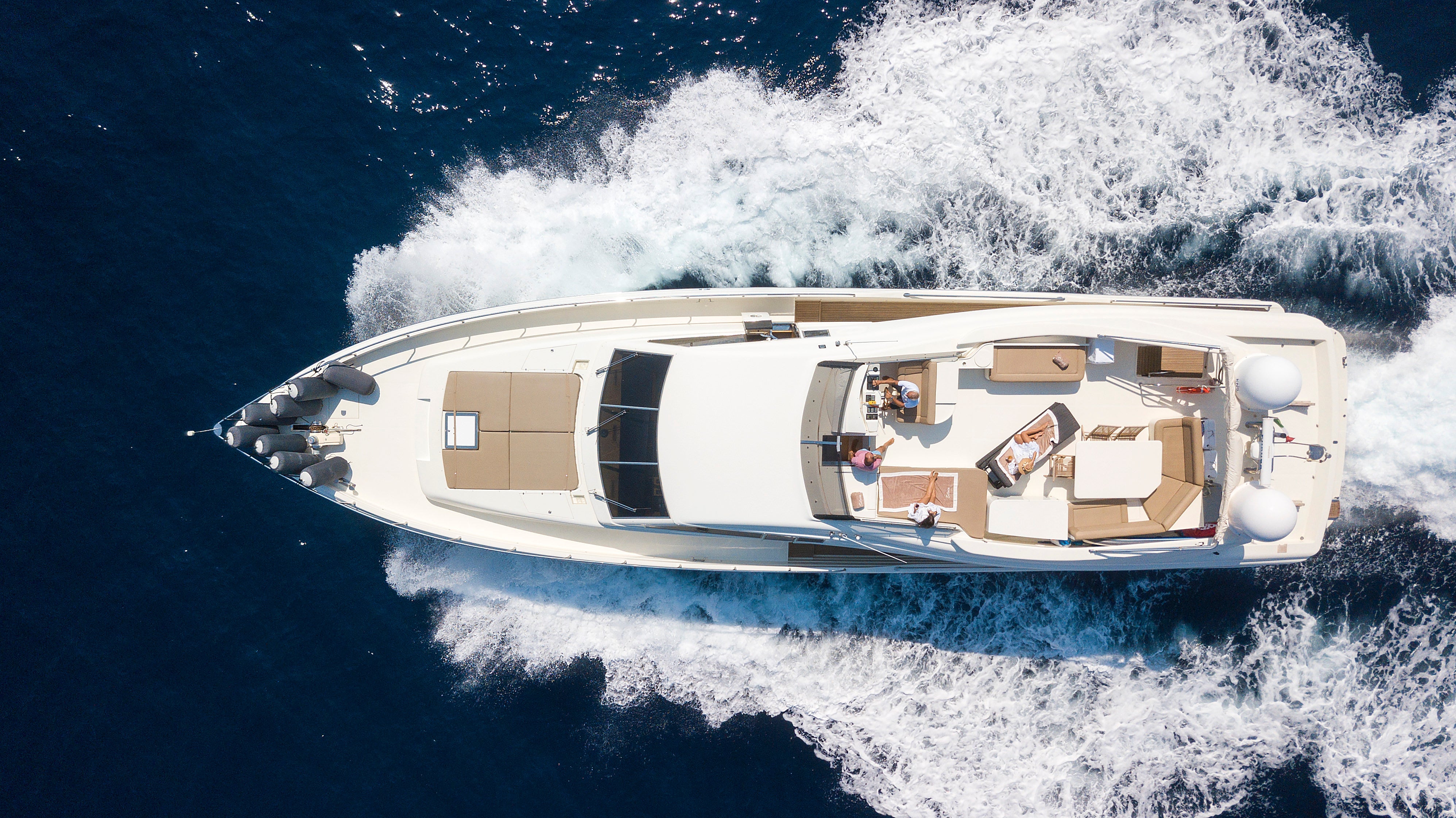 luxury yacht Charter Naples, Italy