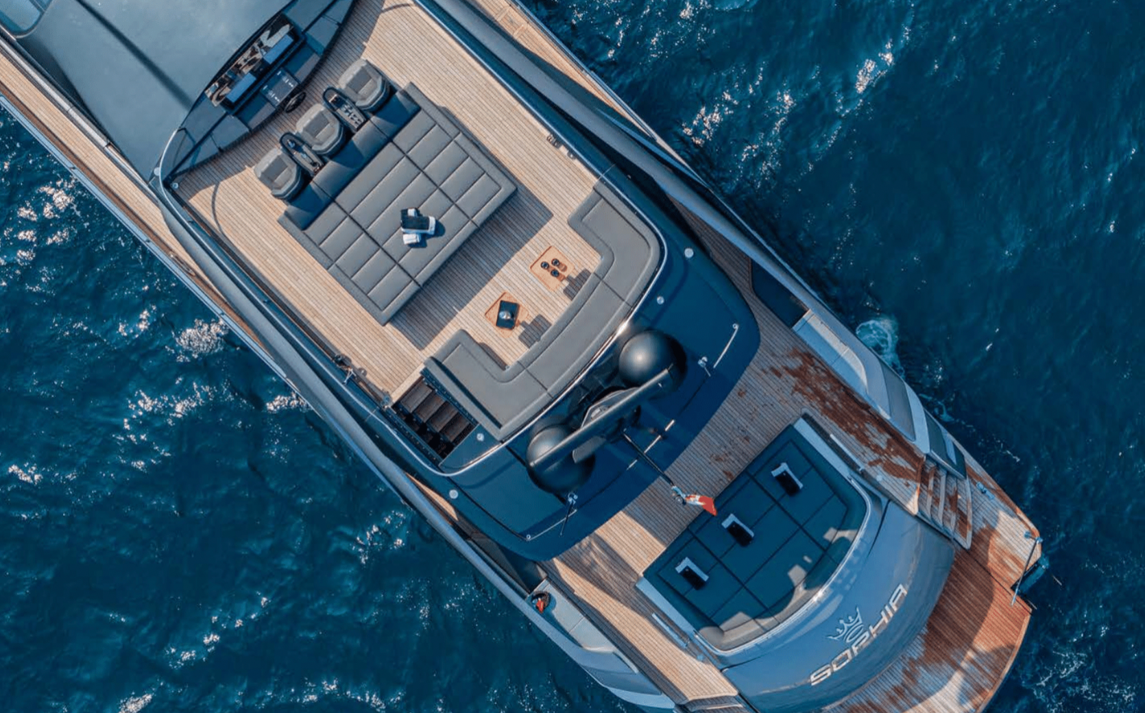 Sophia luxury yacht Charter Naples Italy