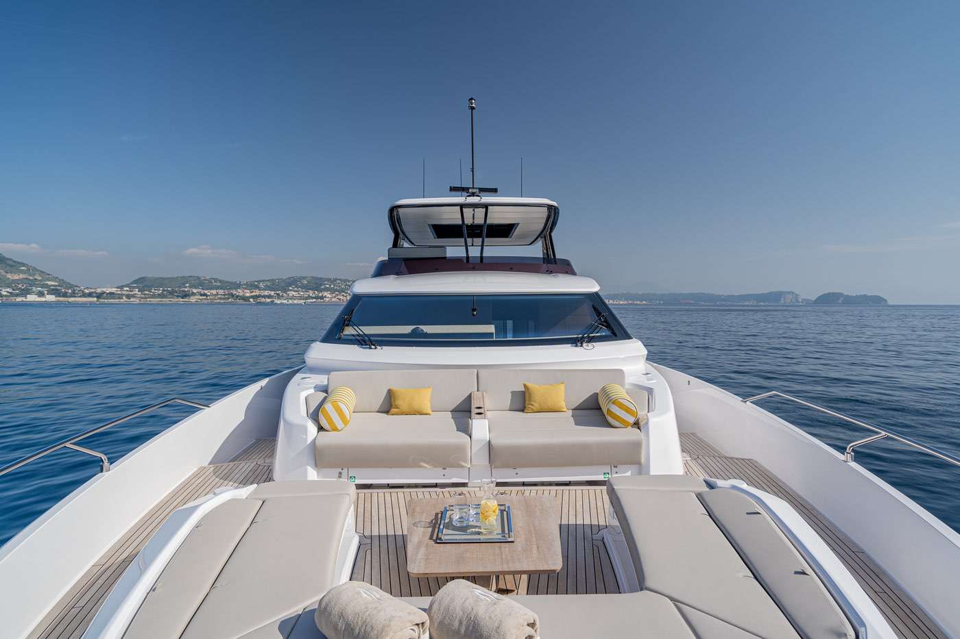 Luxury yacht charter Amalfi coast 