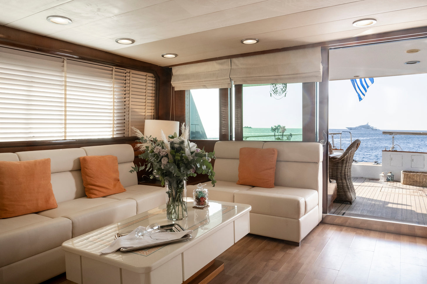 mega yacht charter Mykonos Greece