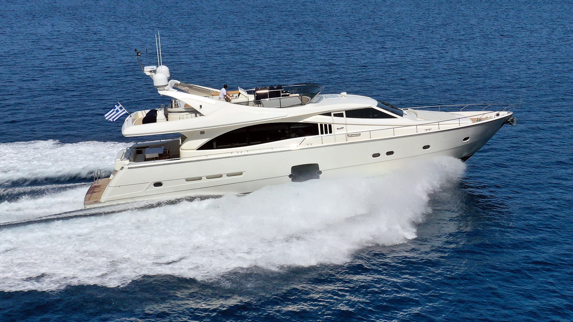 FERRETTI sailing yacht charter Mykonos Greece