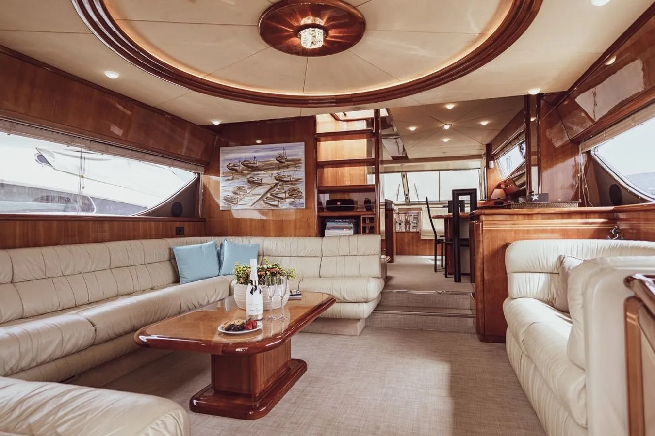 ferretti dream yacht charter Mykonos Greece