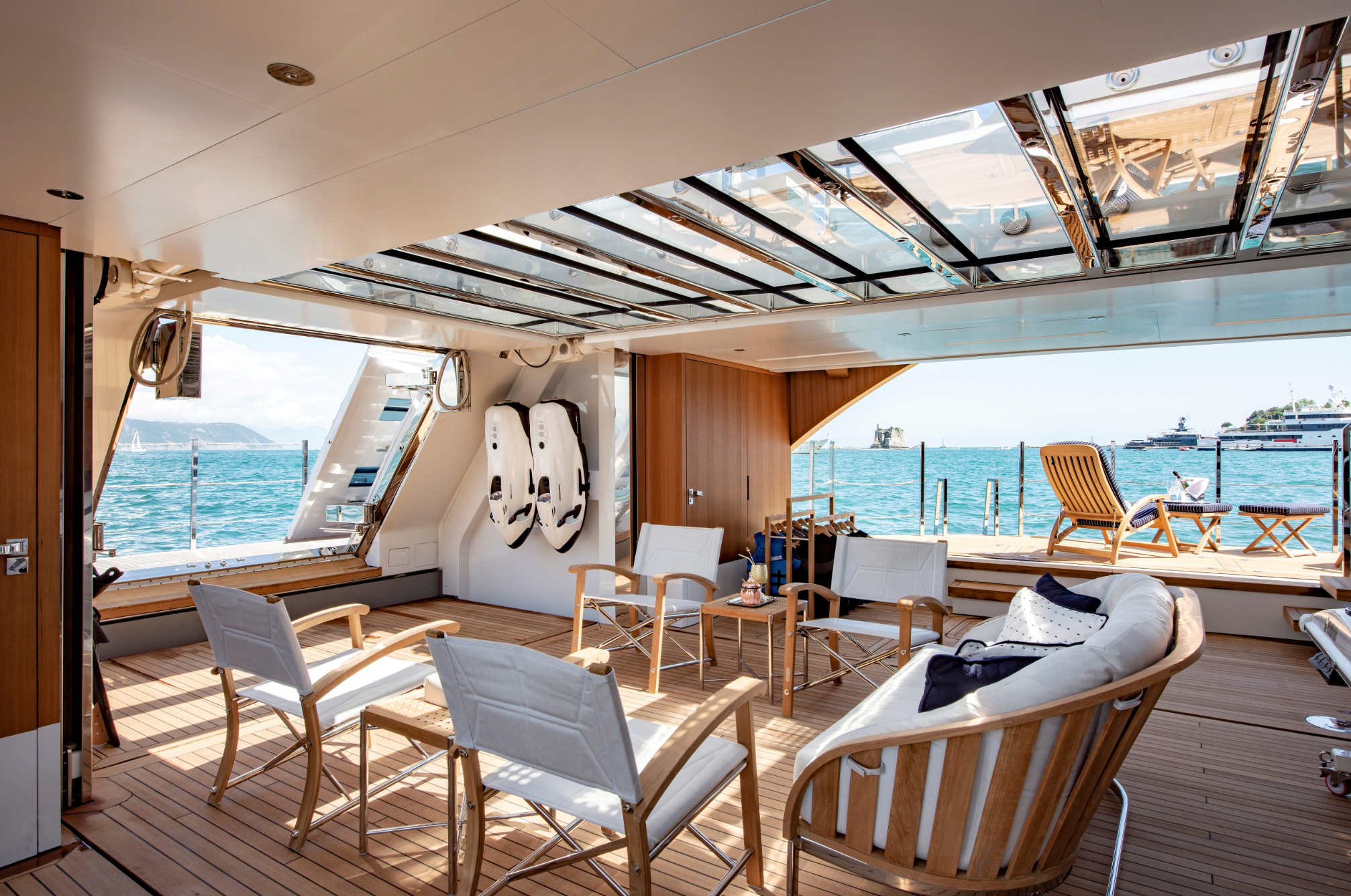 Mega yacht charter with jet ski French Riviera