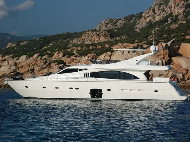 FERRETTI luxury yacht charter Mykonos Greece