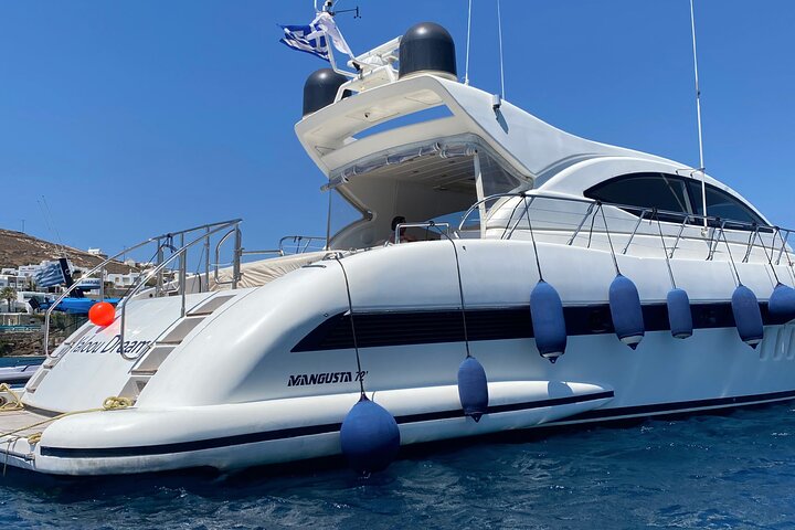 yacht charter Mykonos Greece cost