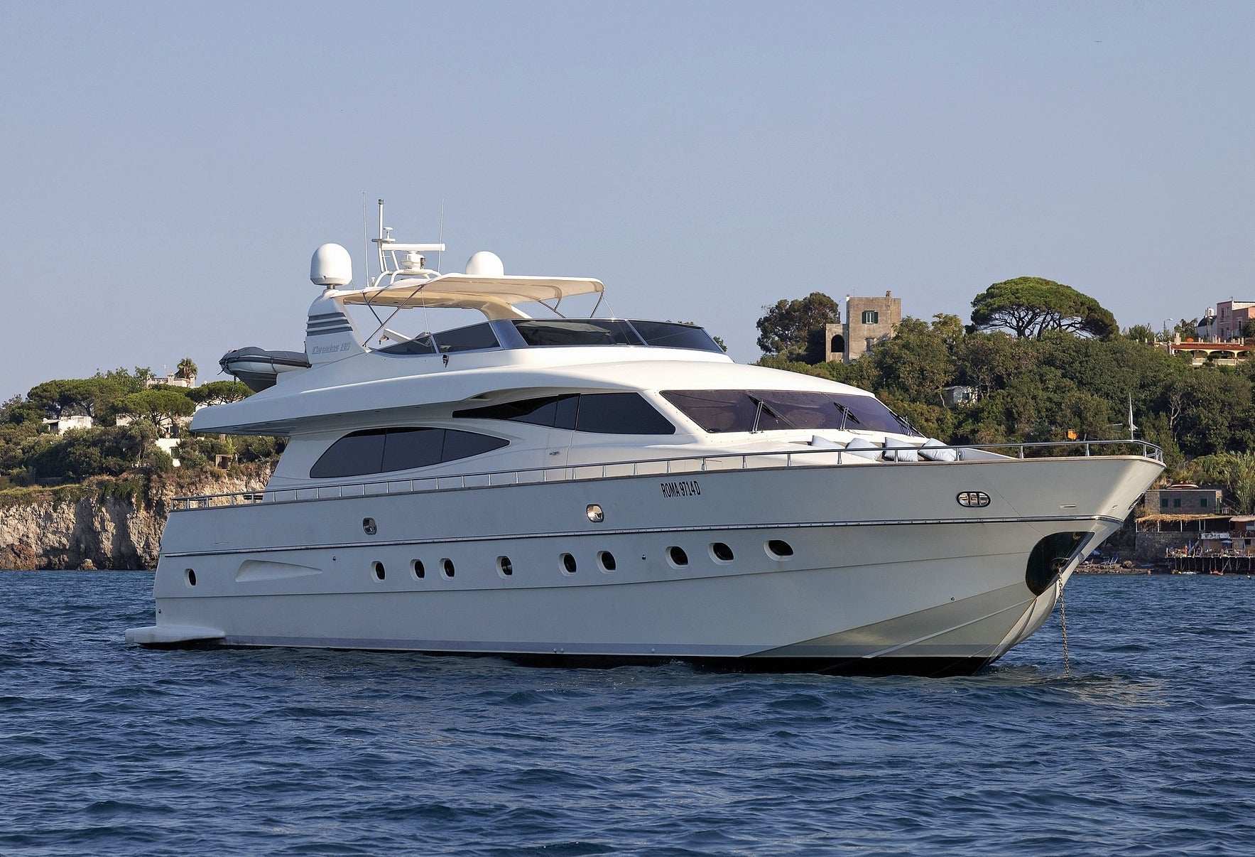luxury yacht Charter Naples, Italy
