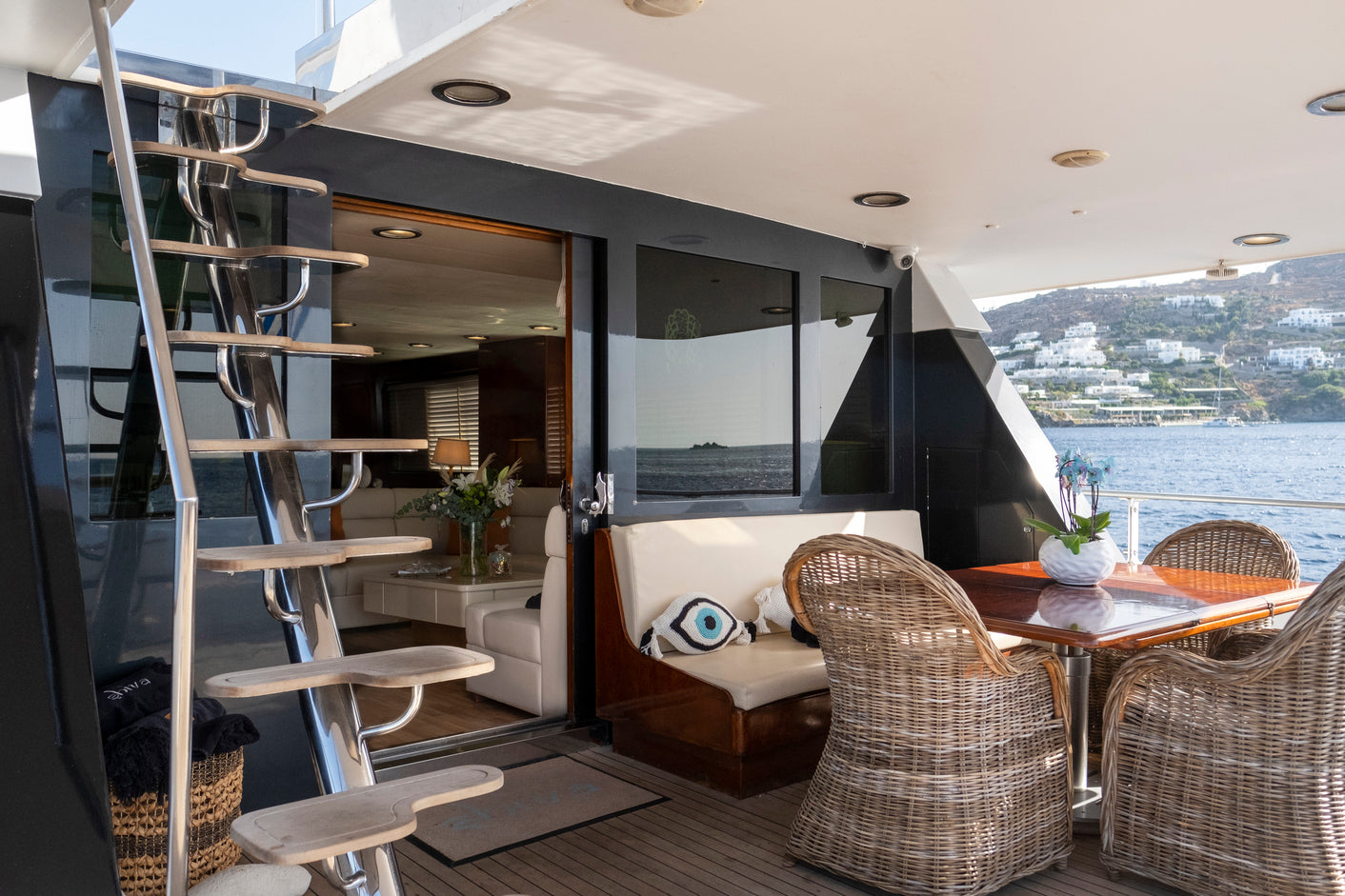 private yacht charter Mykonos Greece
