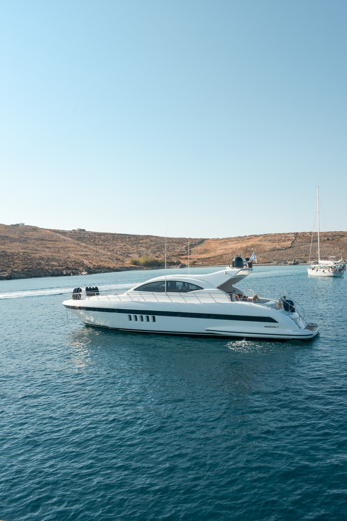 motor yacht charter Mykonos Greece