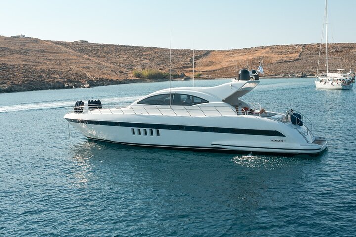 crewed yacht charter Mykonos Greece